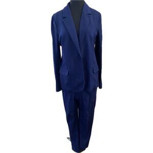 Mary Crafts navy pant suit - Size 14 NWOT